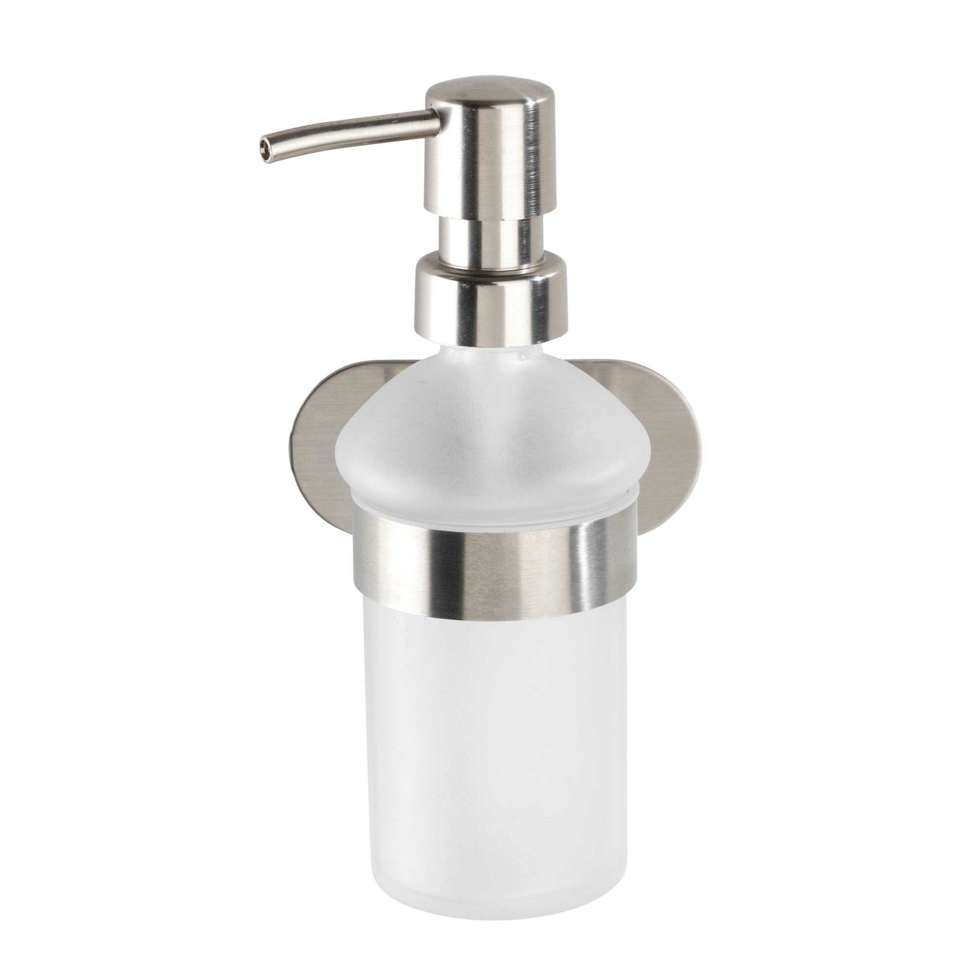 Seifenspender 'Orea' Edelstahl weiß 200 ml