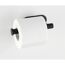 Toilettenpapierhalter 'Orea' Edelstahl schwarz matt