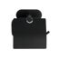 Toilettenpapierhalter 'Orea' Edelstahl schwarz