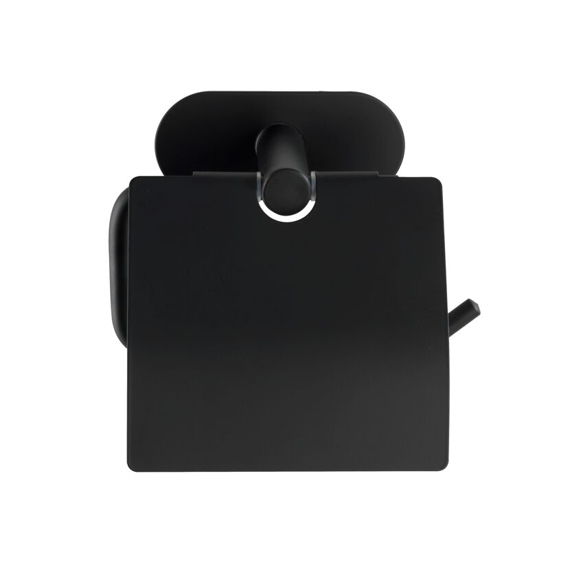 Toilettenpapierhalter 'Orea' Edelstahl schwarz