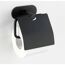 Toilettenpapierhalter 'Orea' Edelstahl schwarz