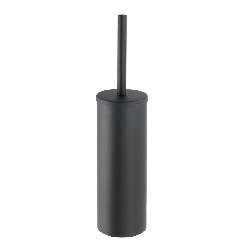 WC-Garnitur 'Bosio' Edelstahl schwarz matt