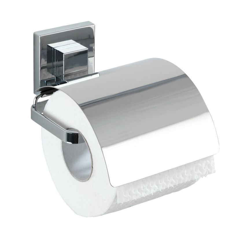 WC-Garnitur-Set 'Quadro' Edelstahl 2-teilig