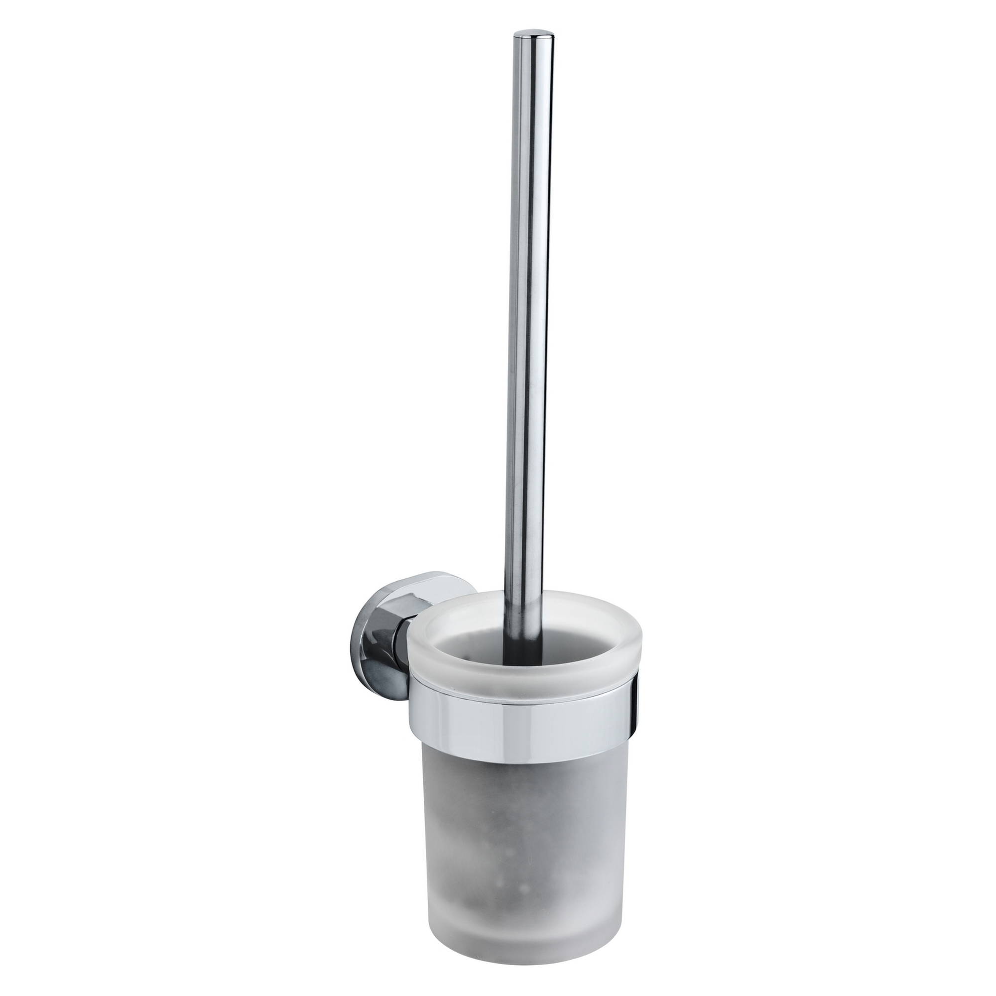 WC-Garnitur 'Maribor' Zinkdruckguss chromfarben