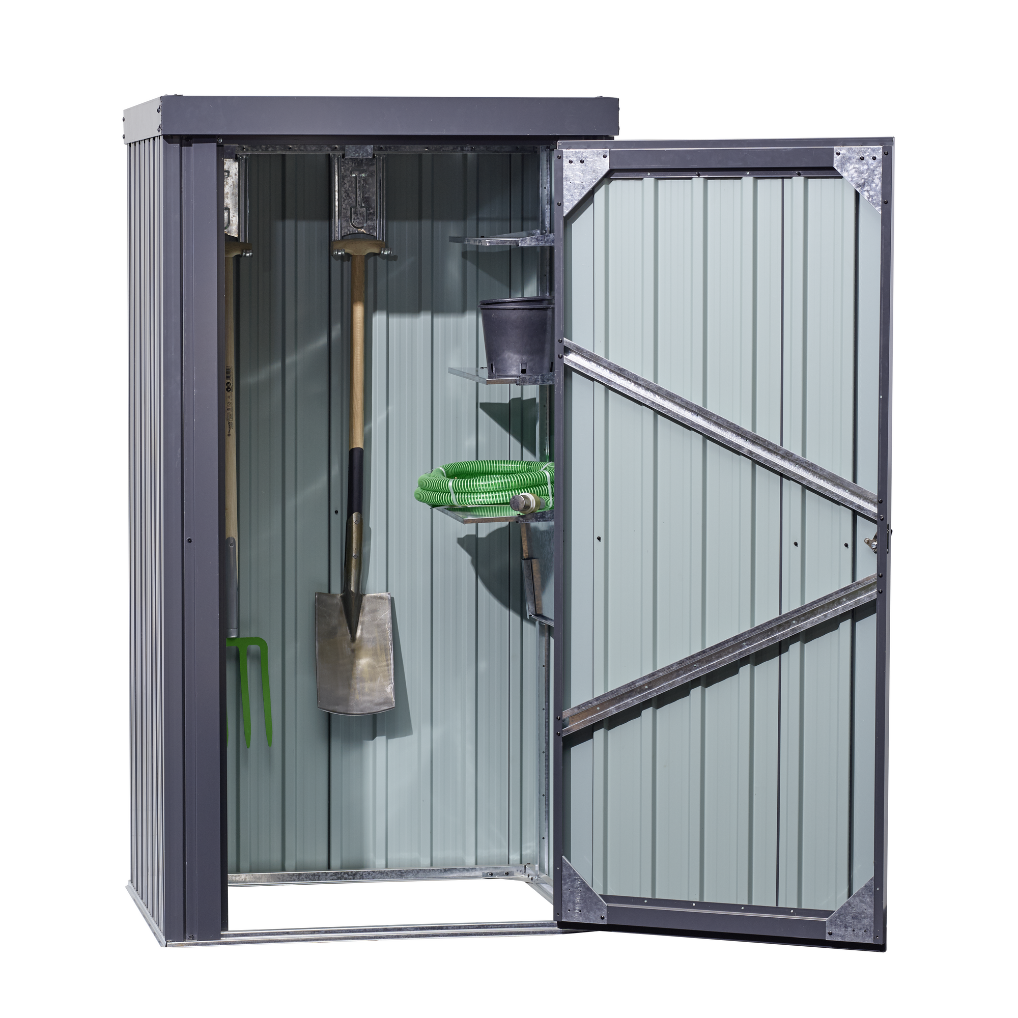 Geräteschrank Größe 1 anthrazit 98 x 81 x 180 cm