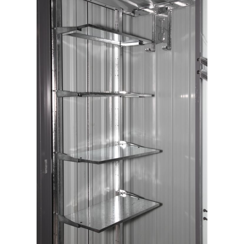Geräteschrank Größe 1 anthrazit 98 x 81 x 180 cm