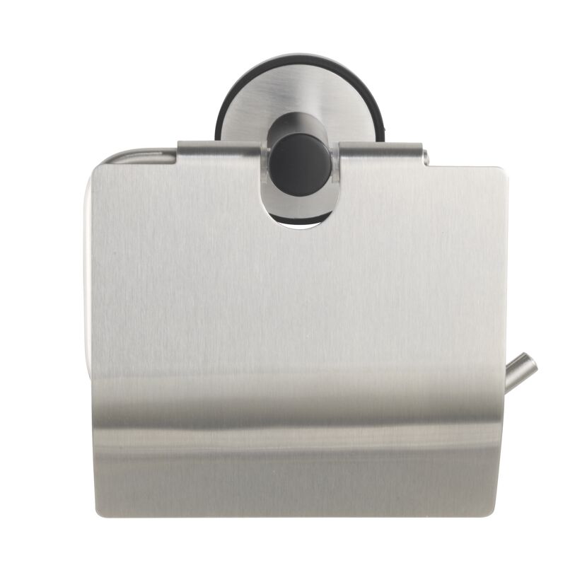 Toilettenpapierhalter 'Udine' Edelstahl mit Deckel