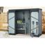 Geräteschrank Größe 2 anthrazit 226 x 81 x 180 cm