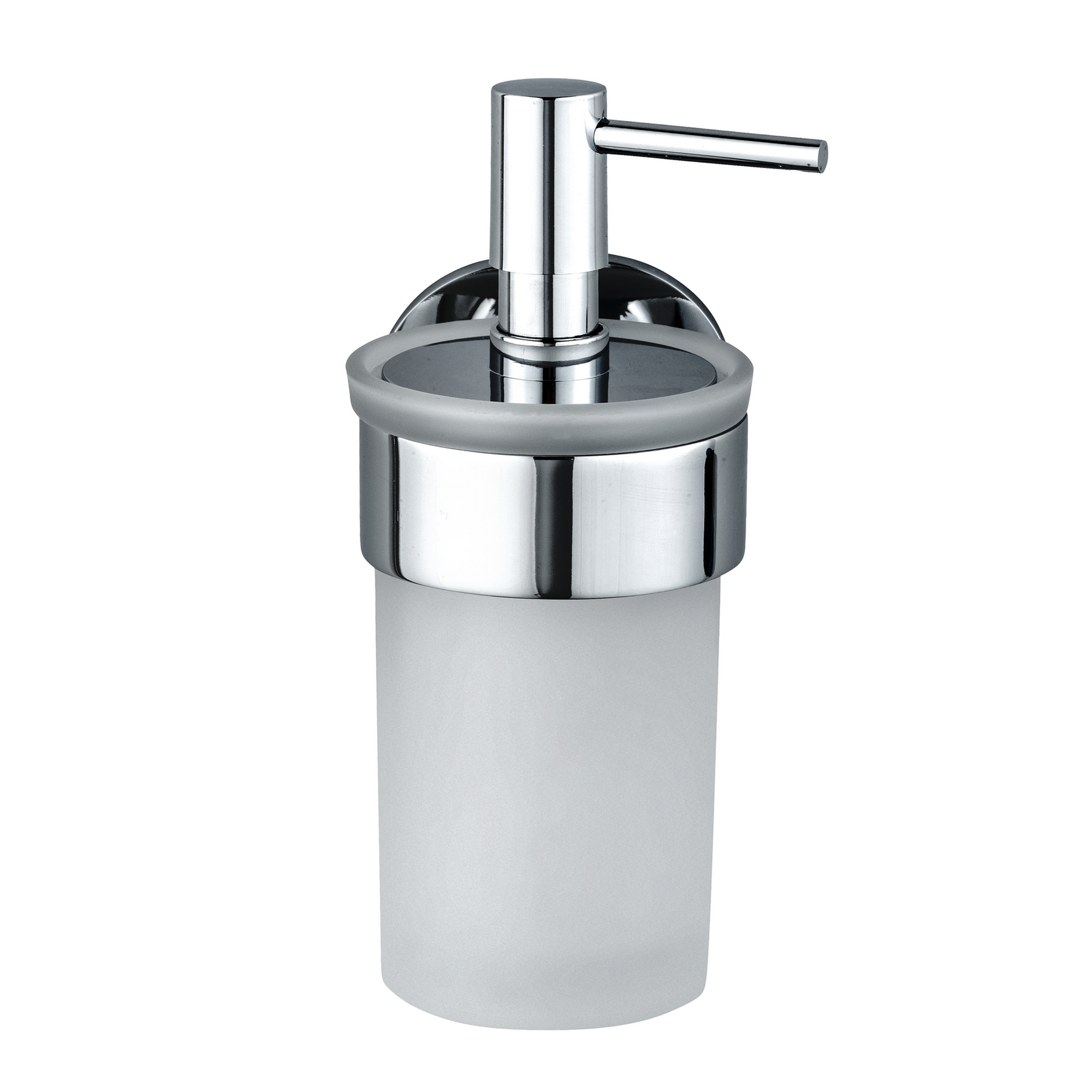 Seifenspender 'Isera' Glas weiß 150 ml