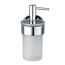 Seifenspender 'Isera' Glas weiß 150 ml