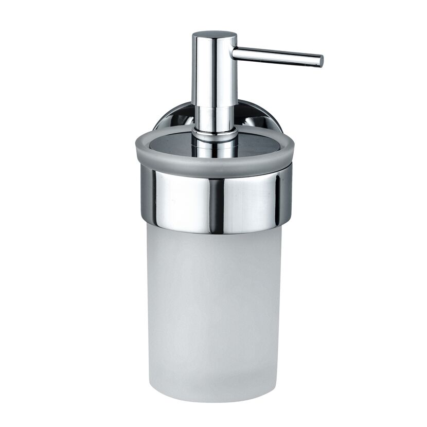 Seifenspender 'Isera' Glas weiß 150 ml