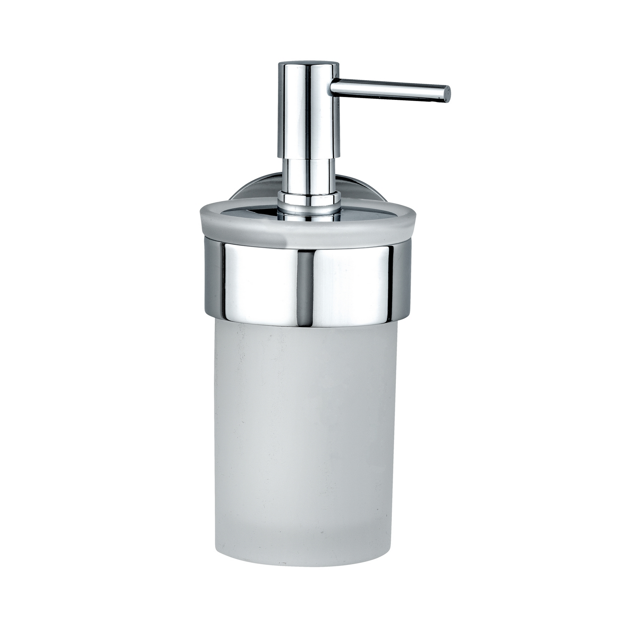 Seifenspender 'Isera' Glas weiß 150 ml