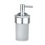 Seifenspender 'Isera' Glas weiß 150 ml