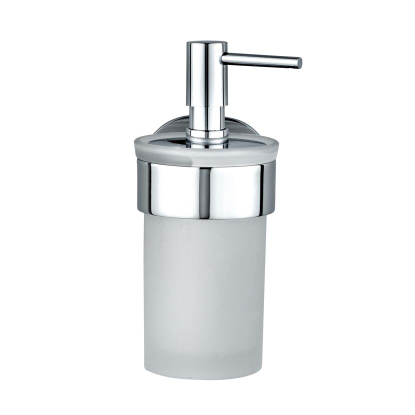 Seifenspender 'Isera' Glas weiß 150 ml