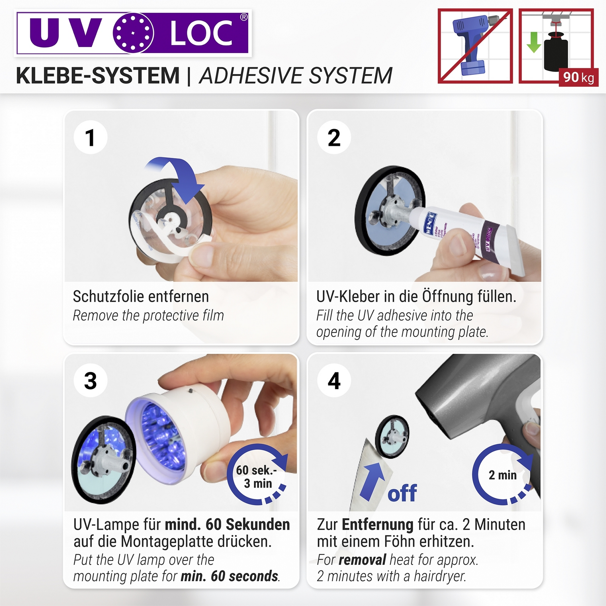 Handtuchstange 'Duo Maribor' chromfarben 63 x 5 x 14 cm