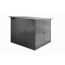 Fahrradgarage anthrazit 163 x 204 x 163 cm