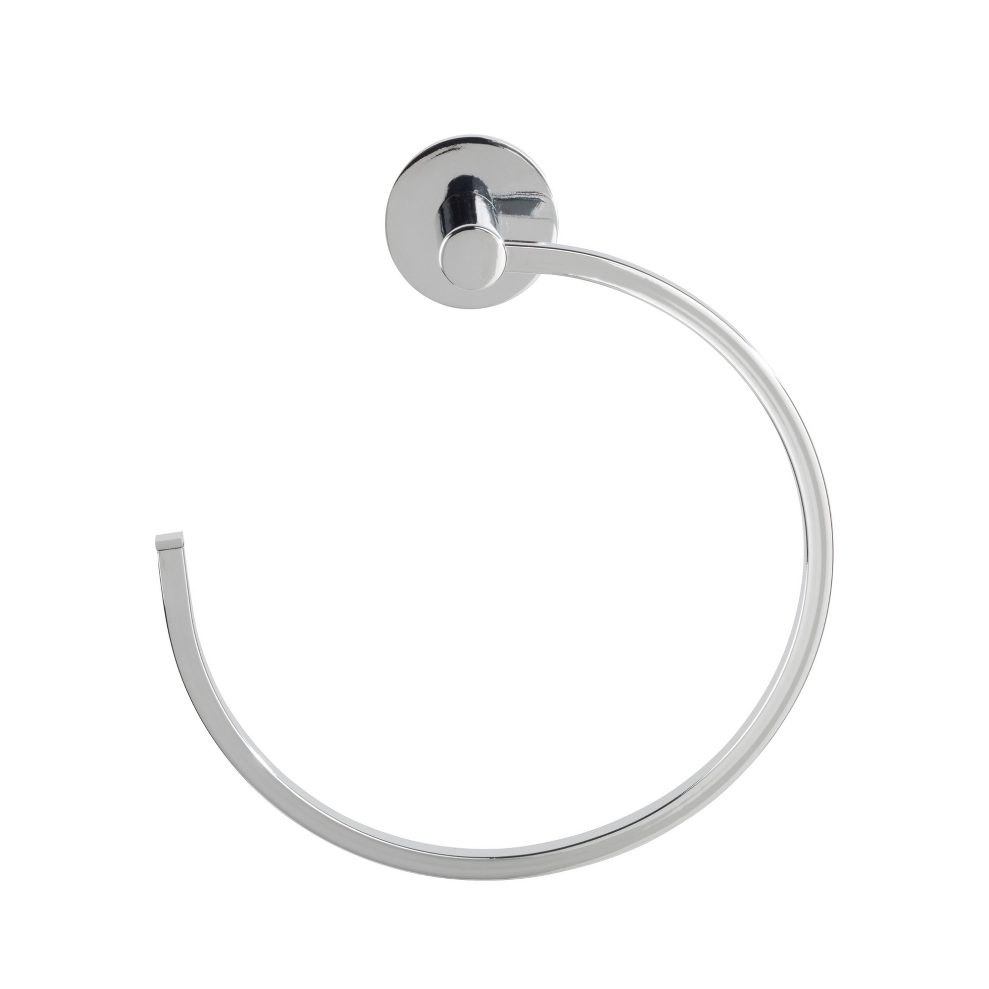 Handtuchring 'Isera' chromfarben 19 x 21 x 4 cm