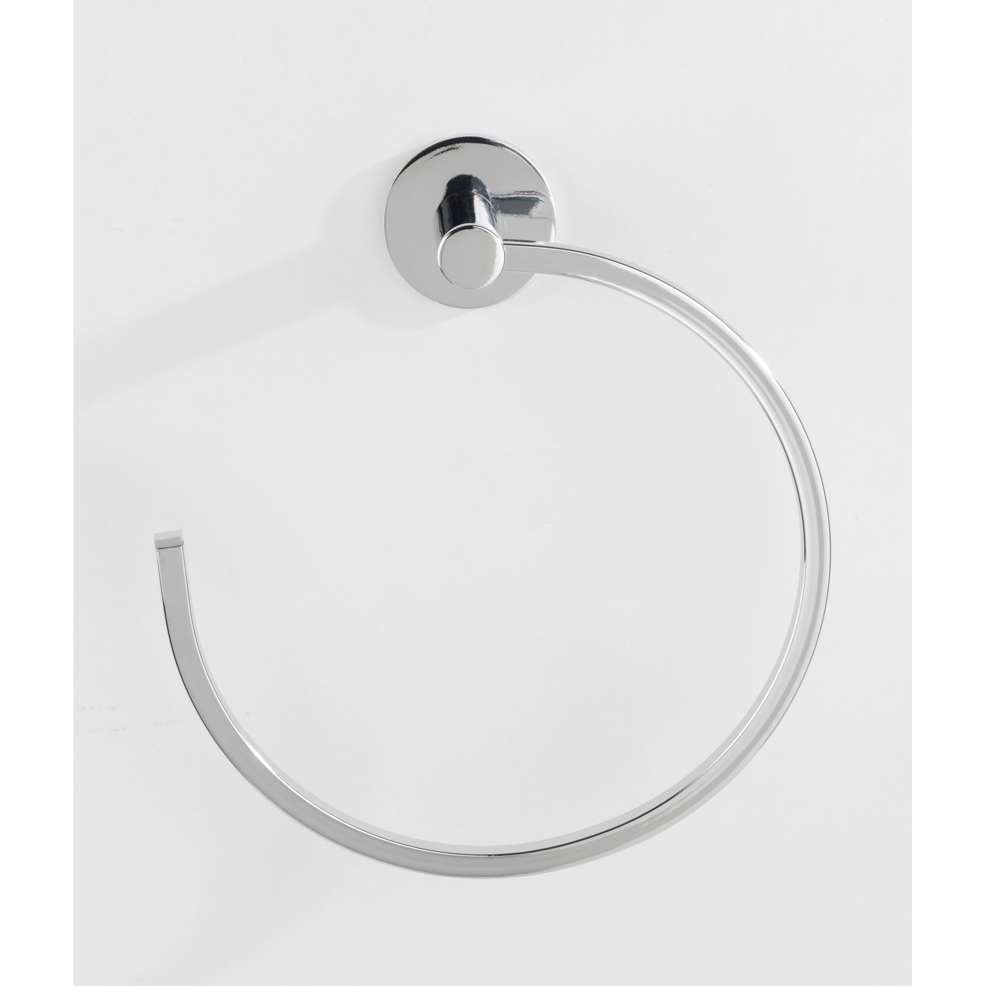 Handtuchring 'Isera' chromfarben 19 x 21 x 4 cm