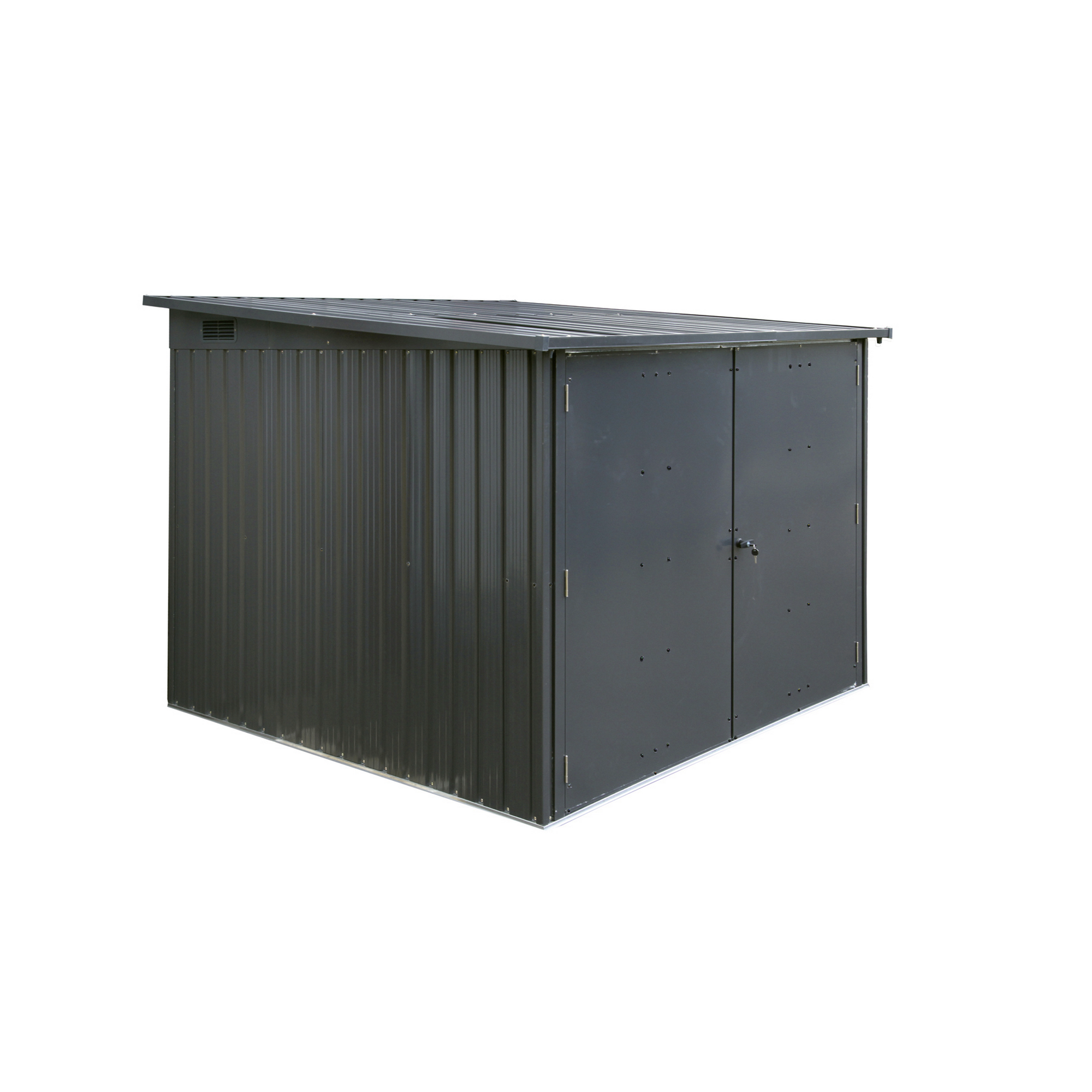 Fahrradgarage anthrazit 206 x 204 x 163 cm