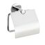 Toilettenpapierhalter 'Isera' Zinkdruckguss chromfarben mit Deckel