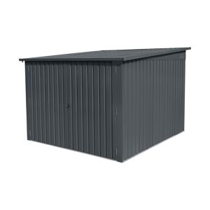 Fahrradgarage anthrazit 217 x 236 x 165 cm