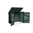 Mülltonnenbox Stahl anthrazit 158 x 134 x 101 cm