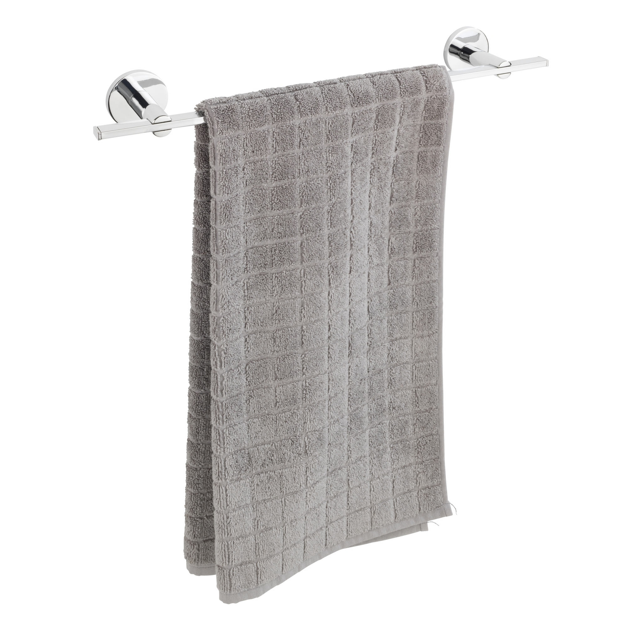 Handtuchstange 'Uno Isera' chromfarben 41 x 5 x 7,5 cm