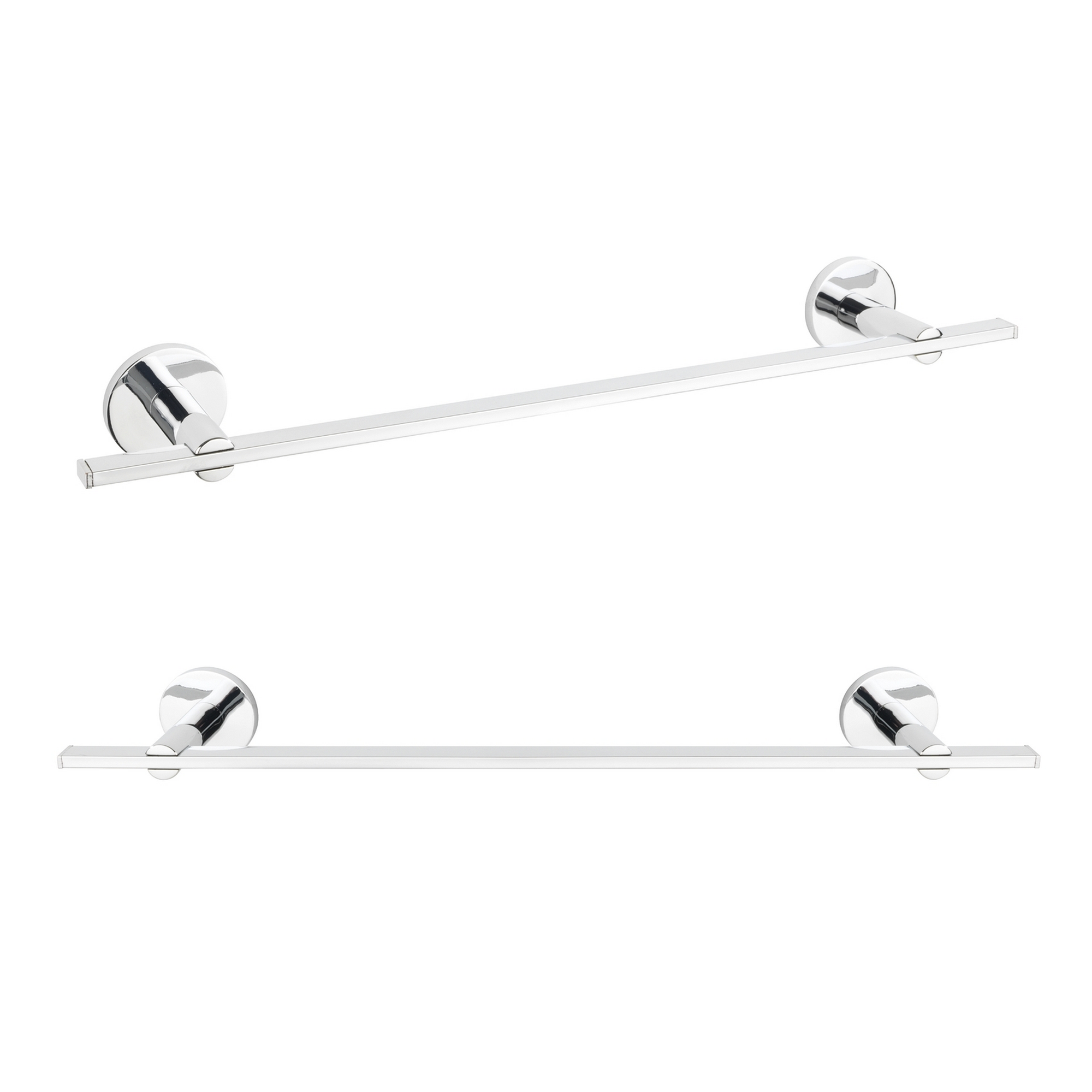 Handtuchstange 'Uno Isera' chromfarben 41 x 5 x 7,5 cm