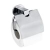 Toilettenpapierhalter 'Maribor' Zinkdruckguss chromfarben mit Deckel