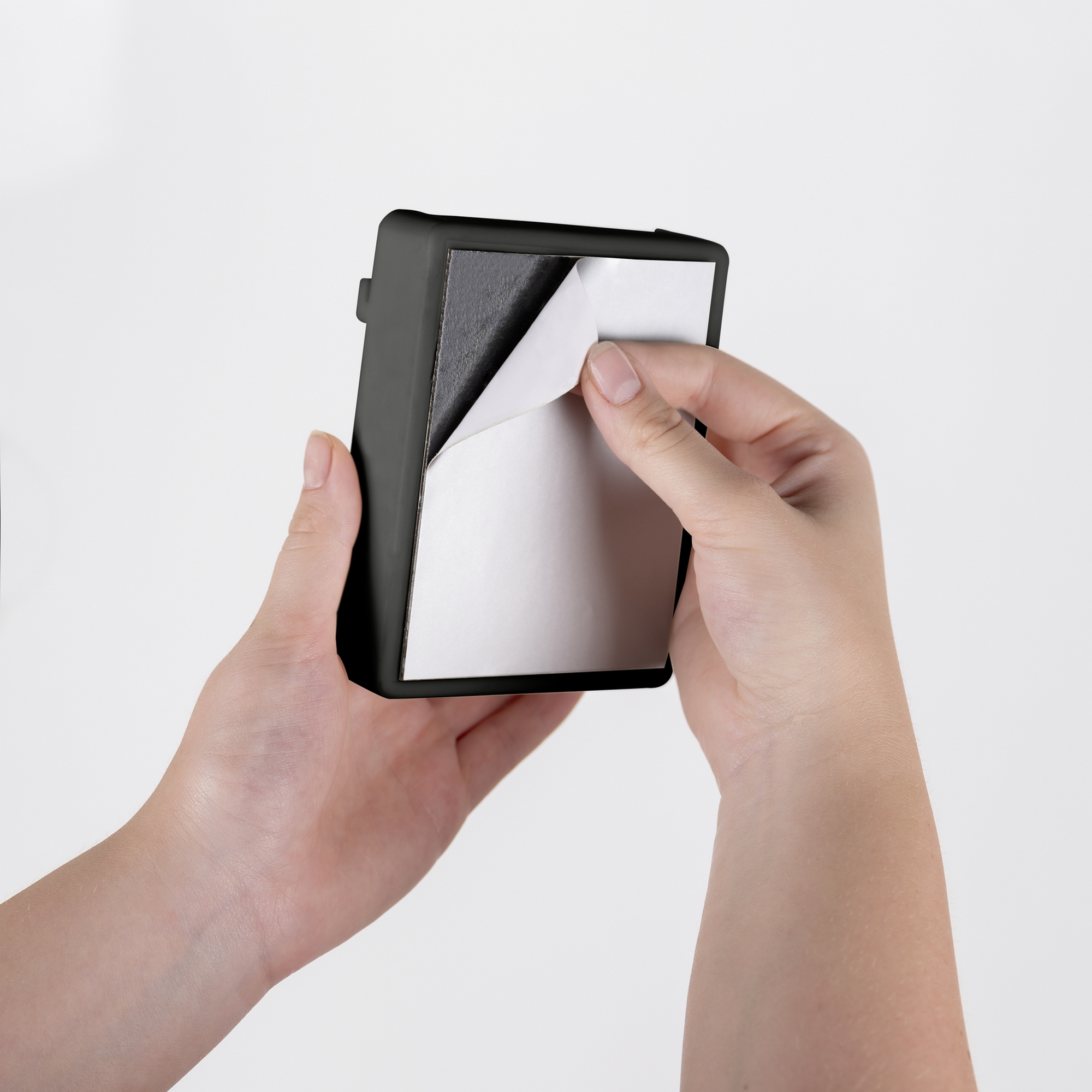 Kosmetikeimer 'Sare' edelstahlfarben matt 21,5 x 29,5 x 19 cm 5 l