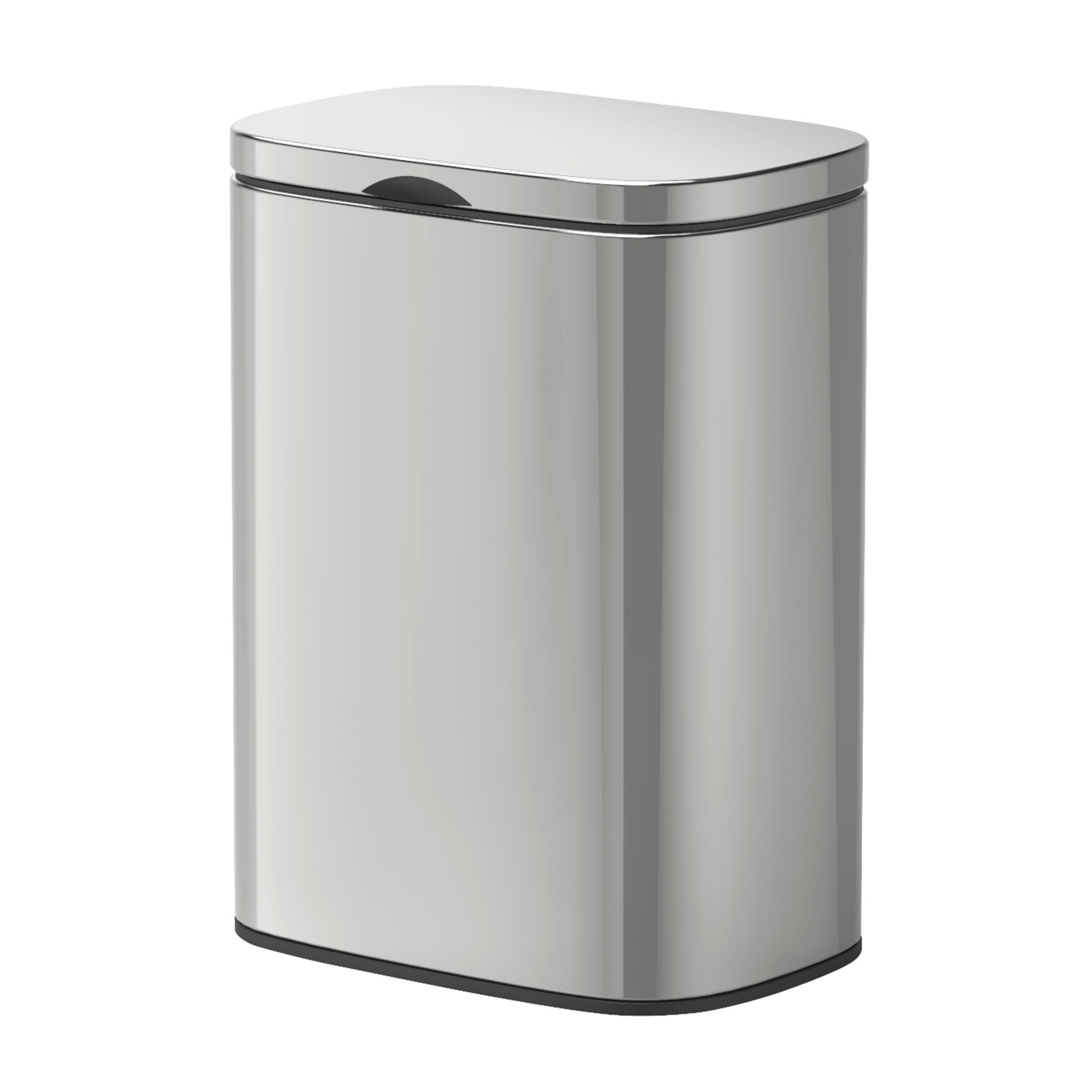 Kosmetikeimer 'Sare' edelstahlfarben 21,5 x 29,5 x 19 cm 5 l