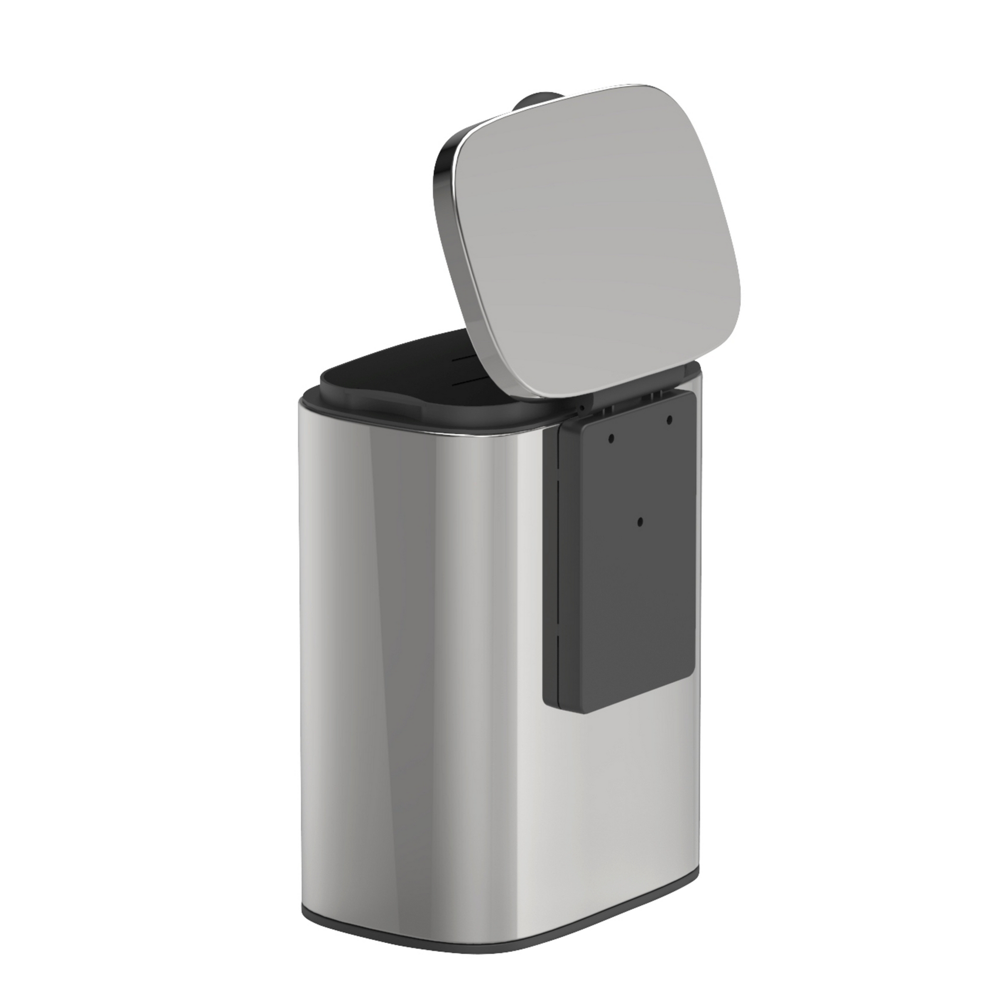 Kosmetikeimer 'Sare' edelstahlfarben 21,5 x 29,5 x 19 cm 5 l