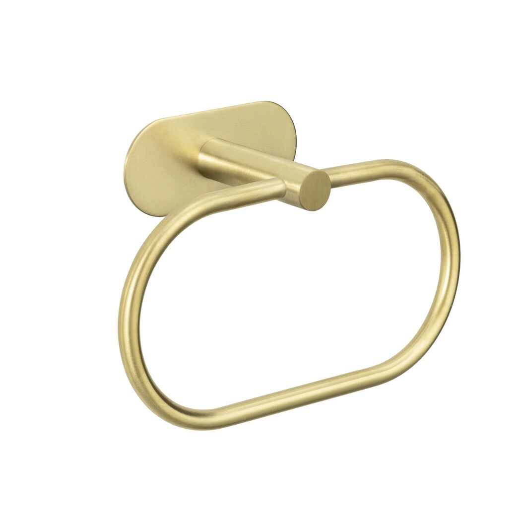 Handtuchring 'Orea' Edelstahl goldfarben 20,5 x 12,5 x 7,5 cm