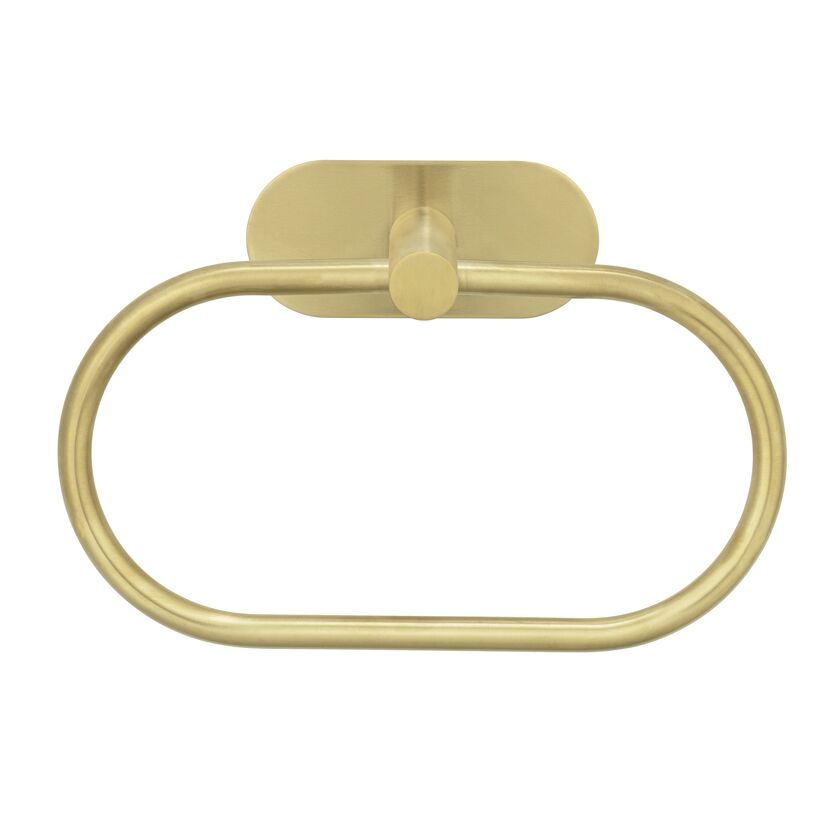 Handtuchring 'Orea' Edelstahl goldfarben 20,5 x 12,5 x 7,5 cm