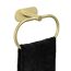 Handtuchring 'Orea' Edelstahl goldfarben 20,5 x 12,5 x 7,5 cm