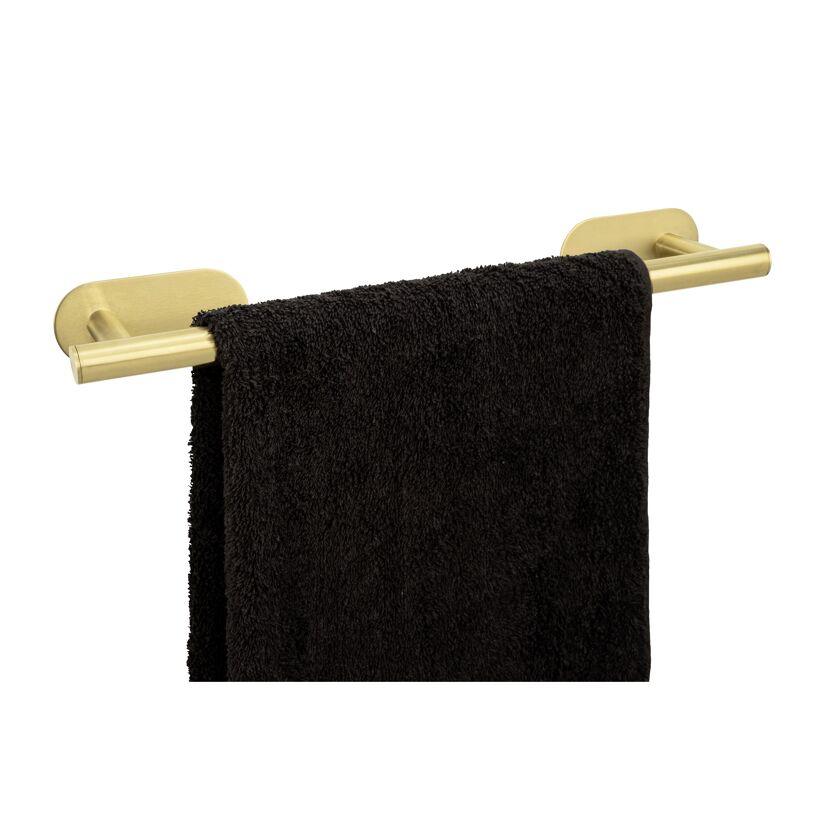 Handtuchstange 'Uno Orea' Edelstahl goldfarben 40 x 4,5 x 7 cm