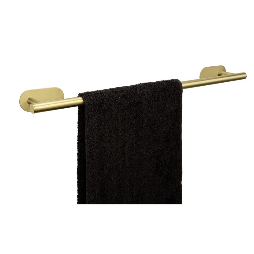Handtuchstange 'Uno Orea' Edelstahl goldfarben 60 x 4,5 x 7 cm