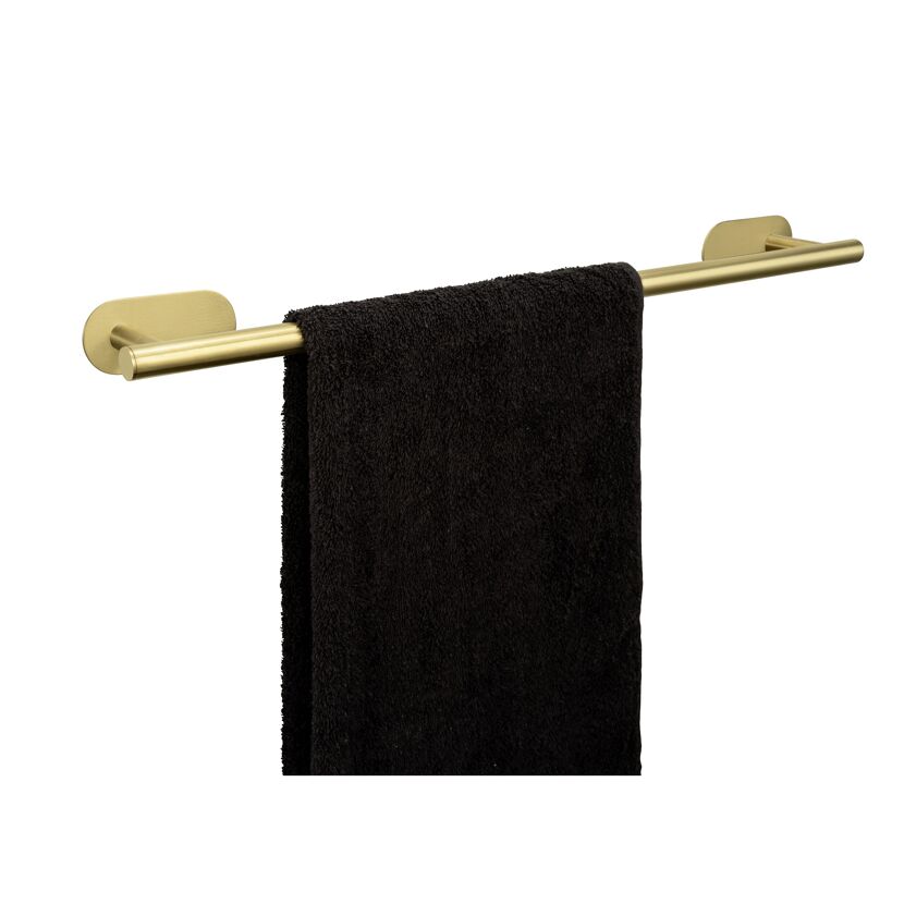Handtuchstange 'Uno Orea' Edelstahl goldfarben 60 x 4,5 x 7 cm
