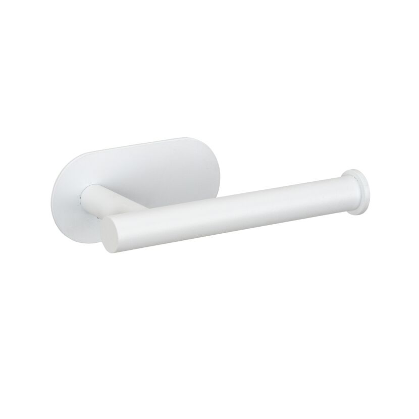 Toilettenpapierhalter 'Orea' Edelstahl weiß matt