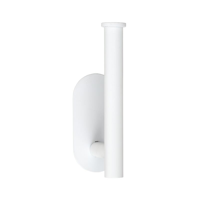 Toilettenpapierhalter 'Orea' Edelstahl weiß matt