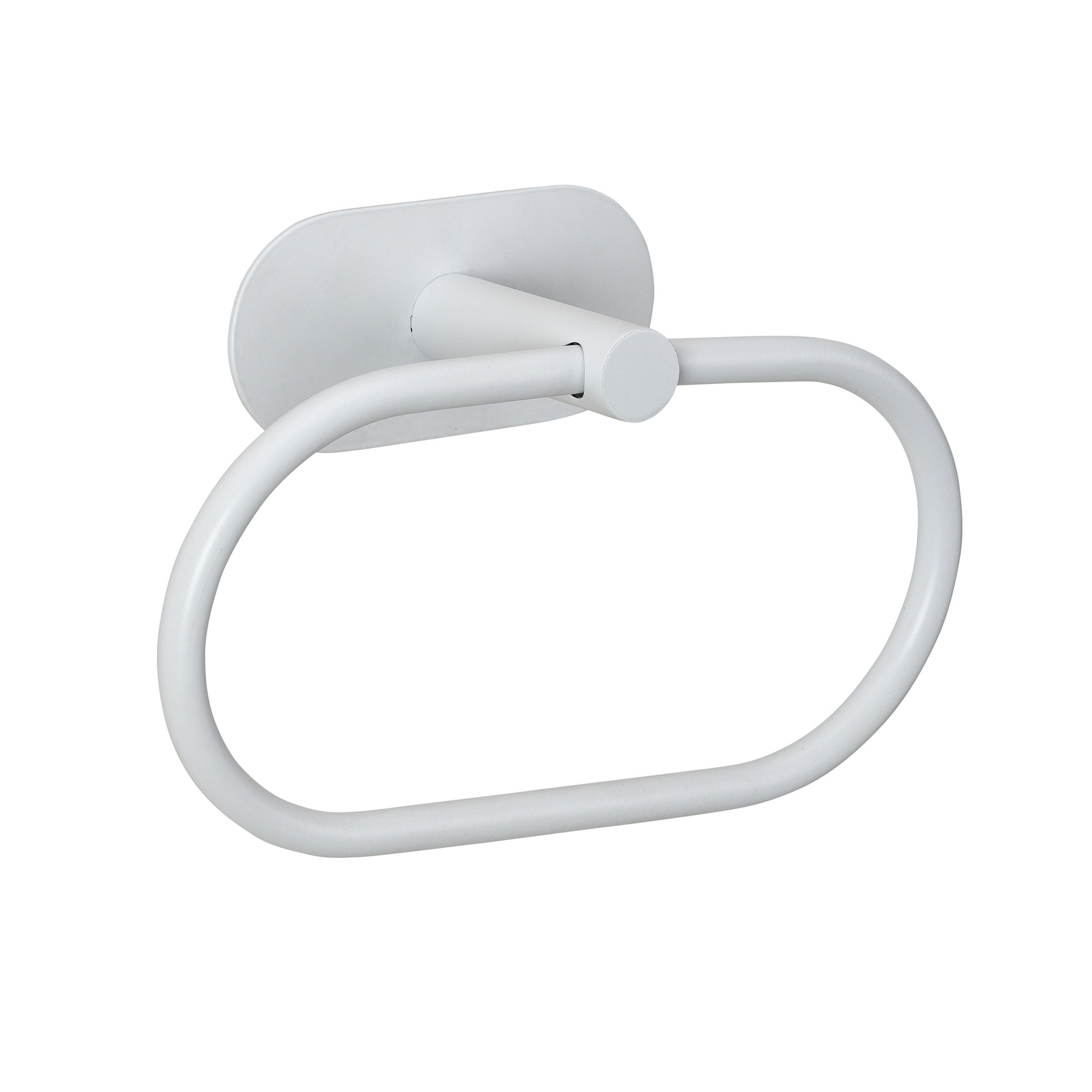 Handtuchring 'Orea' Edelstahl weiß 20,5 x 12,5 x 7,5 cm