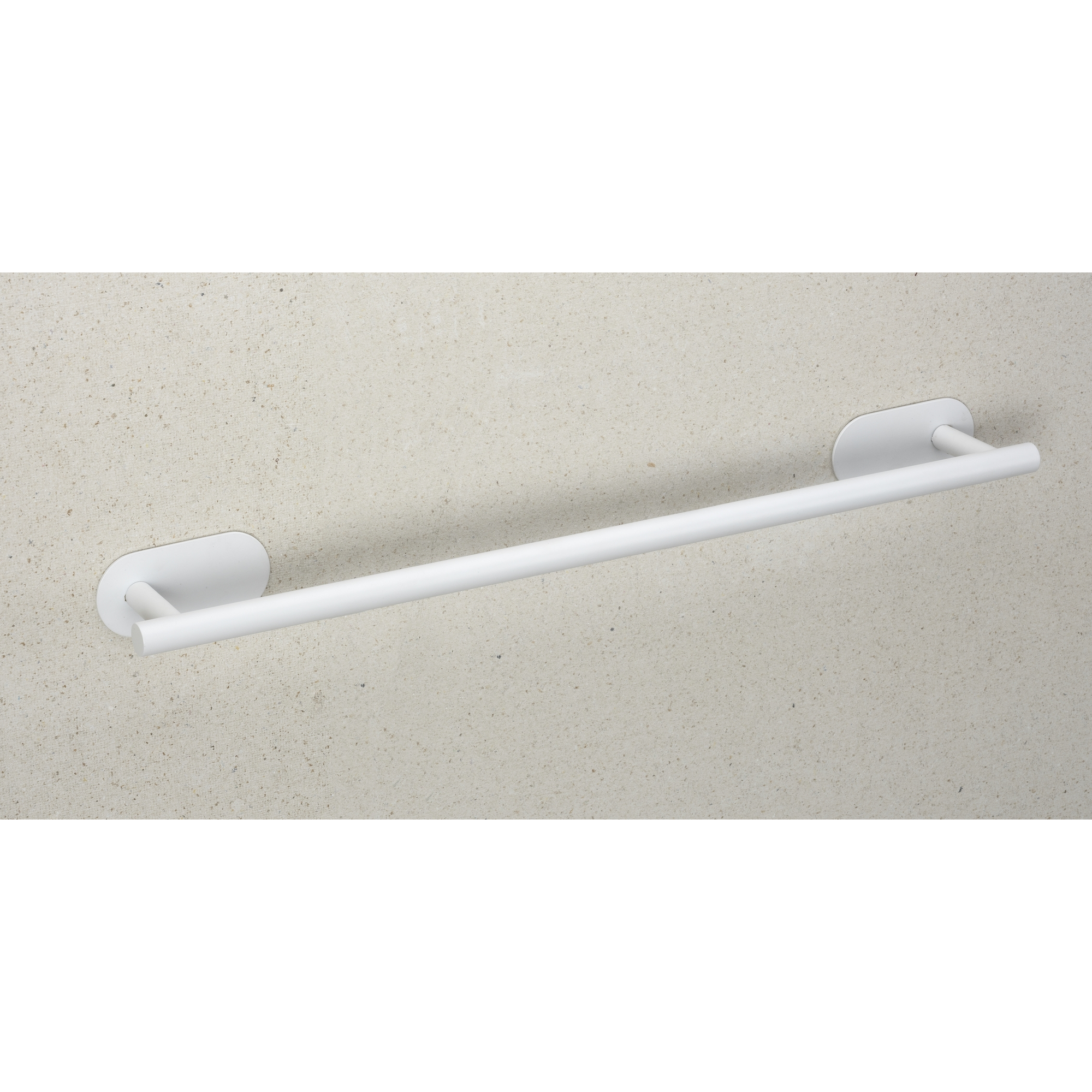 Handtuchstange 'Uno Orea' Edelstahl weiß 60 x 4,5 x 7 cm