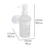 Seifenspender 'Orea' Edelstahl weiß 200 ml