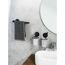 Seifenspender 'Bivio' Glas schwarz 150 ml