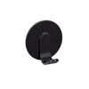 Handtuchhaken-Set 'Uno Bivio' Aluminium schwarz 3-teilig