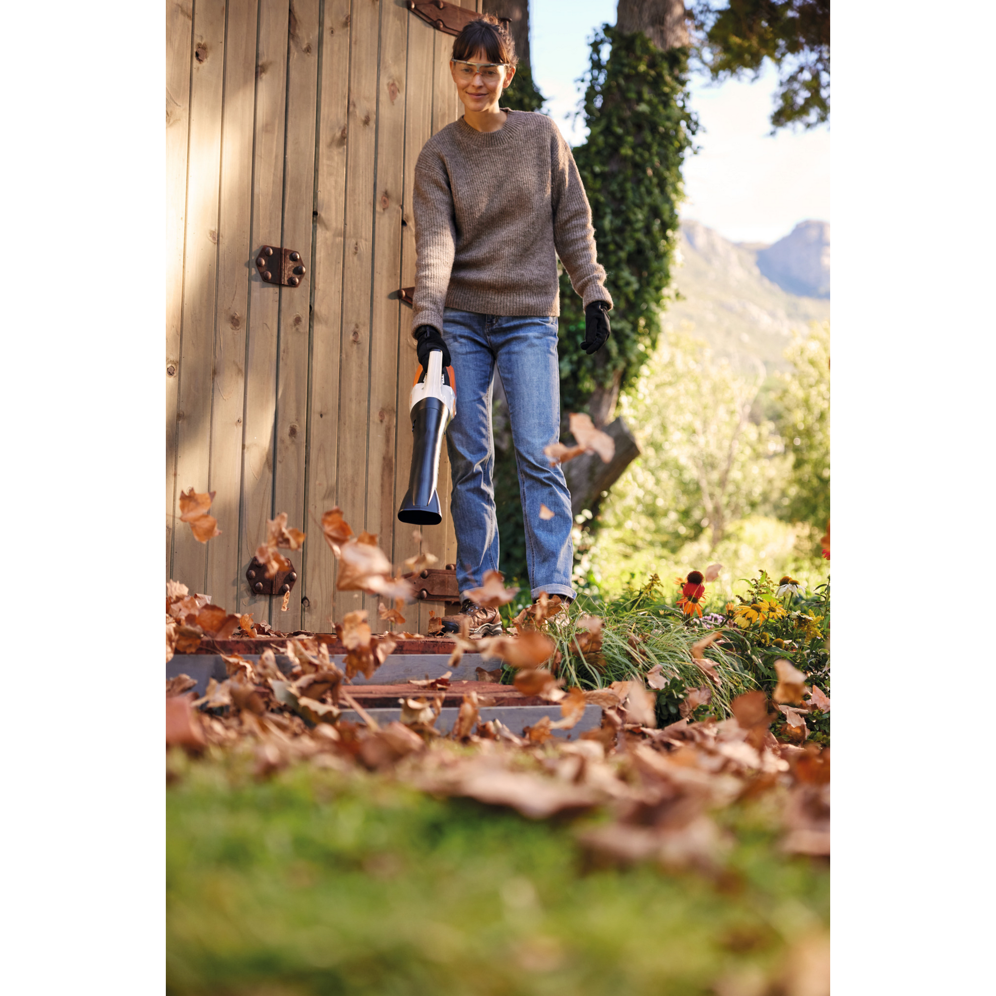 Akku-Laubbläser 'BGA 30' ohne Akku und Ladegerät