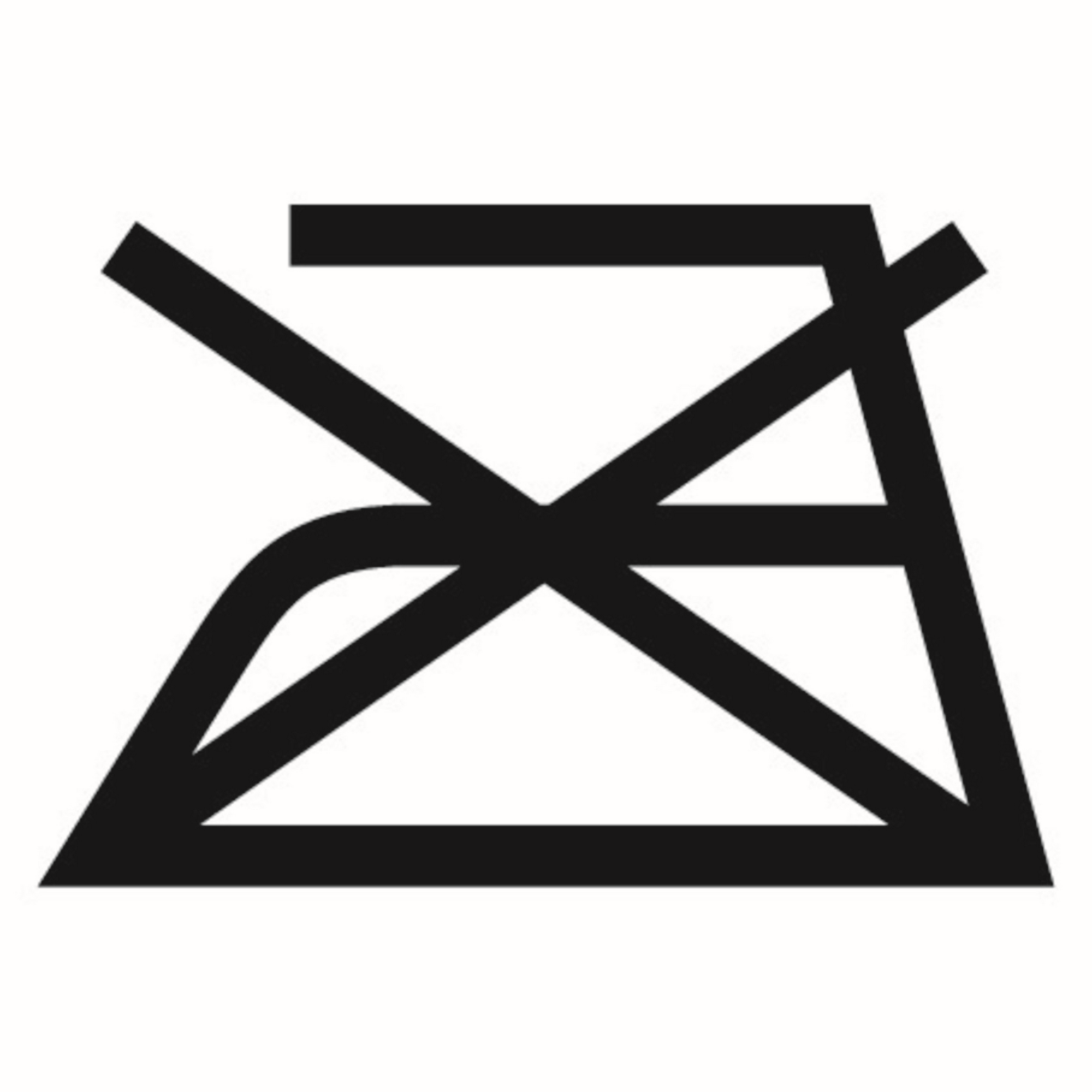 Wäschesammler 'Quadro' Polyester grau 40 x 60 x 33 cm