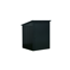 Mülltonnenbox Stahl anthrazit 104 x 134 x 101 cm