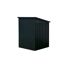 Mülltonnenbox Stahl anthrazit 104 x 134 x 101 cm