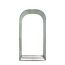 Holzunterstand mit Rundbogen 103 x 43 x 200 cm